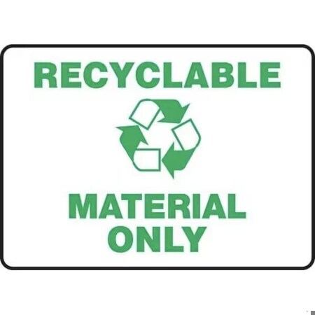 Accuform Recycle, Aluma-Lite, 10 in x 14 in MRCY508XL
